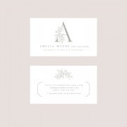 amelia_floral_business_card