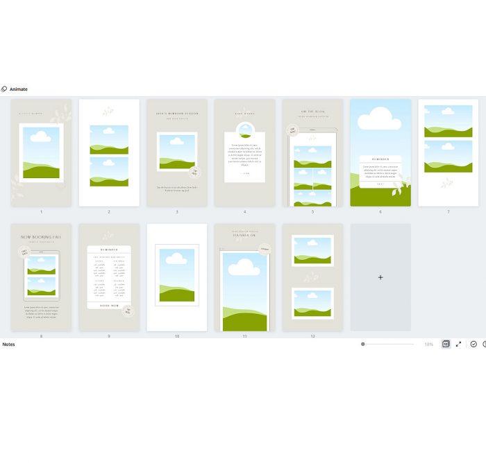 Beige Floral IG Story Templates CANVA + PS Oh Snap Boutique