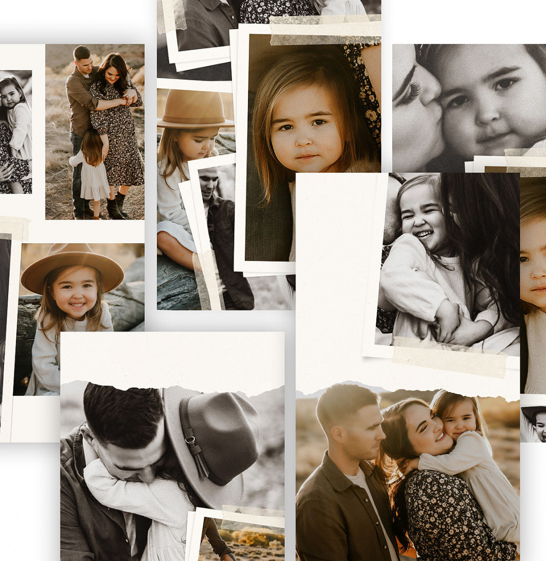 Paper Frames IG Story Templates PS + Canva Oh Snap Boutique