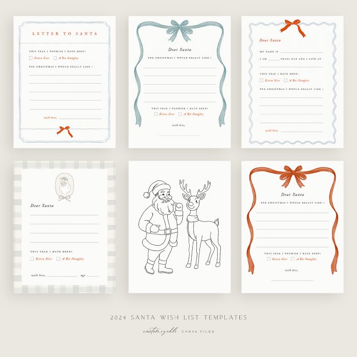 santa-wish-list-templates